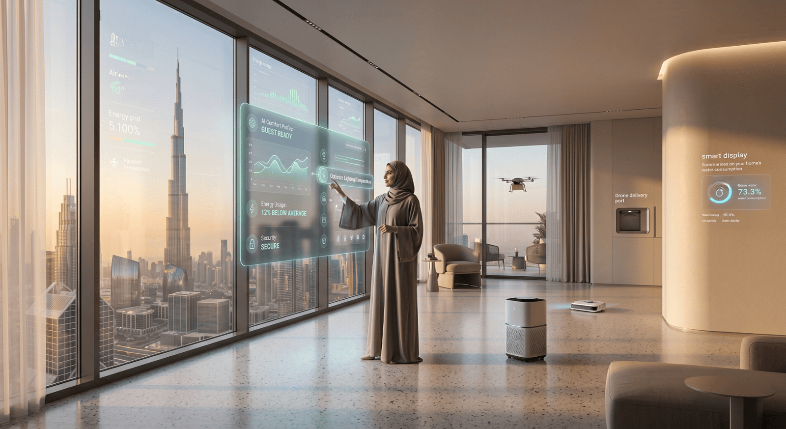 AI-Powered Smart Homes in Dubai 2026 | Smart Matrix